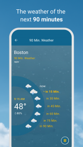اسکرین شات 4 برنامه Weather & Radar - Storm radar