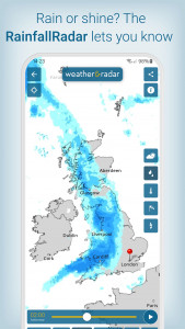 اسکرین شات 5 برنامه Weather & Radar - Forecasts