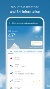 اسکرین شات 6 برنامه Weather & Radar - Storm radar