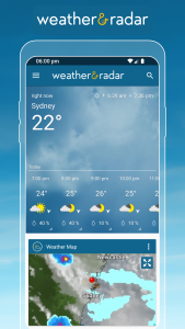 اسکرین شات برنامه Weather & Radar 1