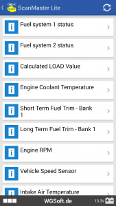 اسکرین شات برنامه ScanMaster for ELM327 OBD-2 6