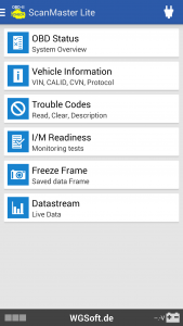 اسکرین شات برنامه ScanMaster for ELM327 OBD-2 1