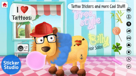 اسکرین شات بازی Silly Billy - Hair Salon - Sty 4