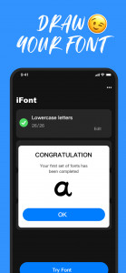 اسکرین شات برنامه iFont - Fontmaker for Android 4