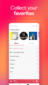 اسکرین شات برنامه Deezer: Music & Podcast Player 7