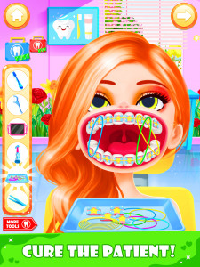 اسکرین شات بازی Dentist Games: Doctor Makeover 2
