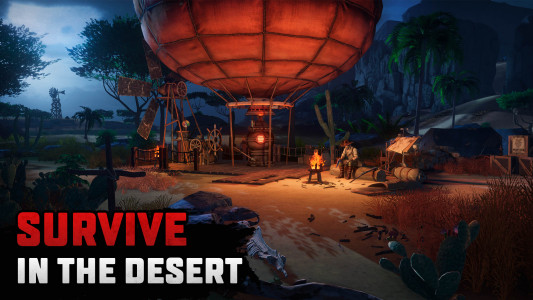 اسکرین شات 1 بازی Raft® Survival: Desert Nomad