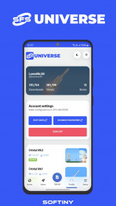 اسکرین شات برنامه SFS UNIVERSE 8