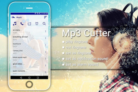 اسکرین شات برنامه Ringtone Maker and MP3 Cutter 7