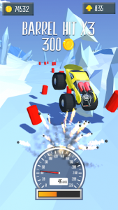 اسکرین شات بازی Destruction Car Jumping 4