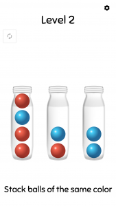 اسکرین شات 1 بازی Ball Sort - Sorting Puzzle