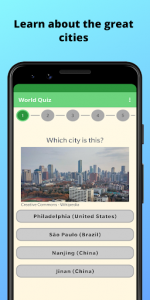اسکرین شات بازی World Quiz - Geography Trivia 2