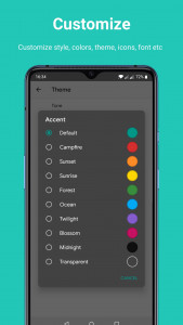 اسکرین شات 3 برنامه Material Pixel Launcher Lock