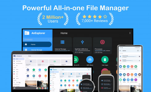 اسکرین شات برنامه AnExplorer Share File Transfer 1