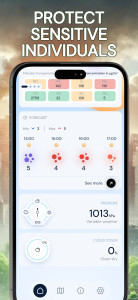 اسکرین شات 6 برنامه Air Quality Widget
