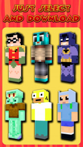 اسکرین شات برنامه Cartoon Skins for Minecraft PE 2