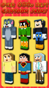 اسکرین شات برنامه Cartoon Skins for Minecraft PE 1