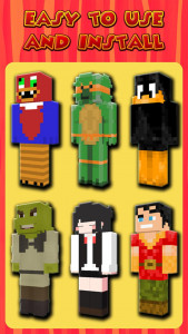 اسکرین شات برنامه Cartoon Skins for Minecraft PE 3