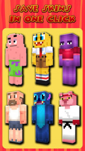 اسکرین شات برنامه Cartoon Skins for Minecraft PE 4