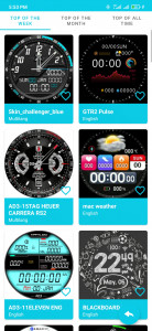 اسکرین شات برنامه FitCloudPro Watch Faces 3