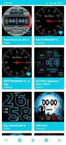 اسکرین شات برنامه FitCloudPro Watch Faces 2