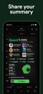 اسکرین شات 6 برنامه stats.fm for Spotify