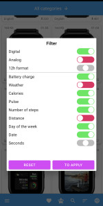 اسکرین شات 5 برنامه Amazfit GTS 2 WatchFaces