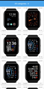 اسکرین شات برنامه Amazfit GTS WatchFaces 1