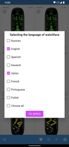 اسکرین شات 6 برنامه Mi Band 6 WatchFaces