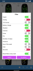 اسکرین شات 5 برنامه Mi Band 6 WatchFaces