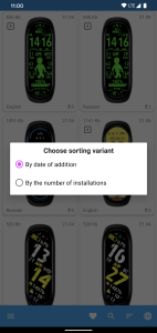 اسکرین شات 7 برنامه Mi Band 6 WatchFaces