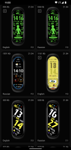 اسکرین شات 1 برنامه MiBand7 WatchFaces