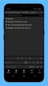 اسکرین شات برنامه Text Editor - Plain Notepad 3