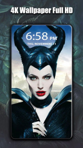 اسکرین شات برنامه 4K Maleficent Wallpapers 5