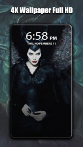 اسکرین شات برنامه 4K Maleficent Wallpapers 3
