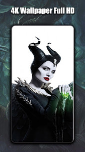 اسکرین شات برنامه 4K Maleficent Wallpapers 4