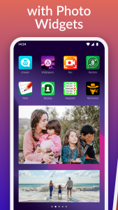 اسکرین شات 2 برنامه Photo Widget
