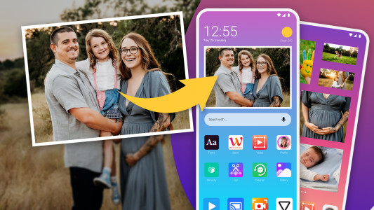 اسکرین شات 8 برنامه Photo Widget