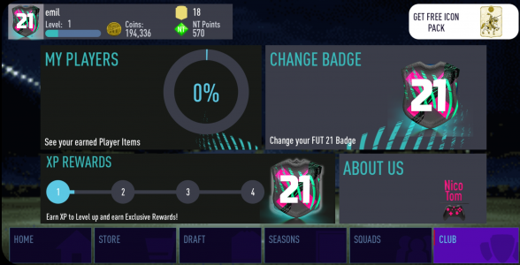 اسکرین شات 3 بازی NT 21 Draft + Pack Opener