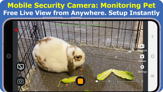 اسکرین شات برنامه Mobile Security Camera (FTP) 5
