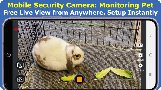 اسکرین شات 5 برنامه Mobile Security Camera (FTP)
