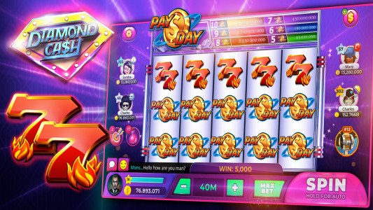 اسکرین شات بازی Diamond Cash Slots - Casino 3