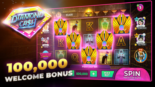 اسکرین شات بازی Diamond Cash Slots - Casino 8