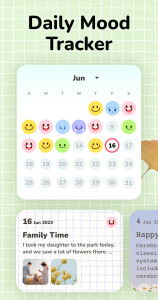 اسکرین شات 6 برنامه Diary with Lock: Diary Journal