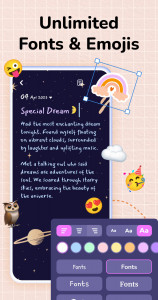 اسکرین شات برنامه Diary with Lock: Diary Journal 5