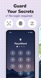 اسکرین شات 2 برنامه Diary with Lock: Diary Journal