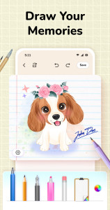 اسکرین شات 4 برنامه Diary with Lock: Diary Journal