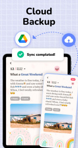 اسکرین شات برنامه Diary with Lock: Diary Journal 8