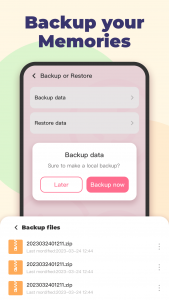 اسکرین شات برنامه Diary with Lock: Daily Journal 6