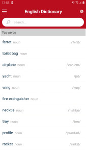 اسکرین شات 1 برنامه Longman Dictionary English